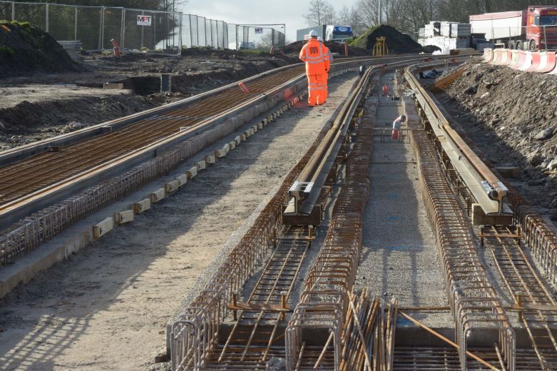 Trafford park railway