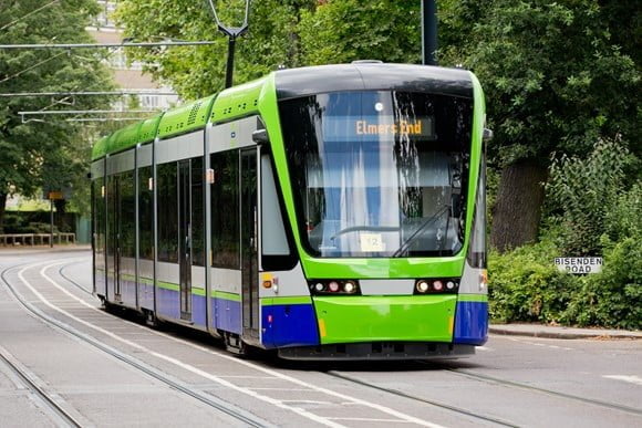 A tram