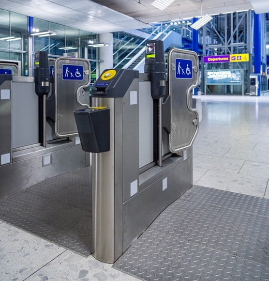 London train station
