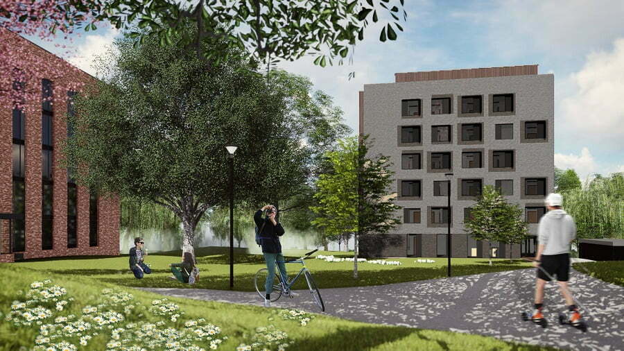 Student village for university of warrick