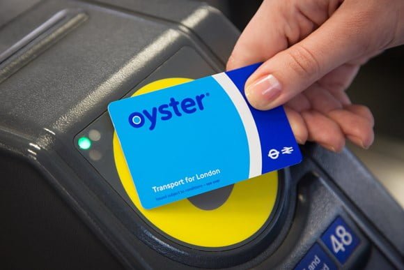 oyster card e travel card