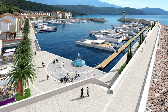 Port in Montenegro's
