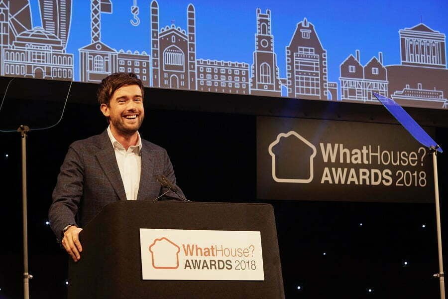 JACK WHITEHALL, GABBY LOGAN & LAWRENCE DALLAGLIO JOINED OVER 1700 OF THE BIGGEST NAMES IN THE NEW HOMES INDUSTRY AT THE 37th ANNUAL WHATHOUSE? AWARDS