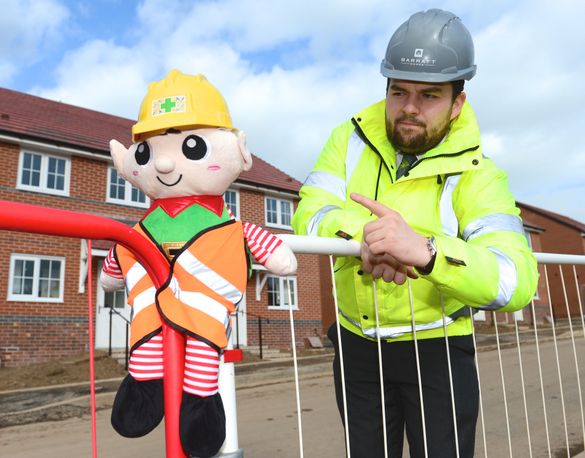 Homebuilders Enlist Santa's Little Helper to Warn Children About Elf N' Safety
