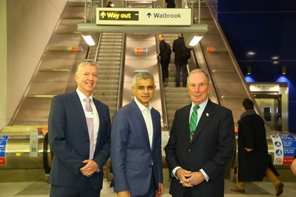 New Waterloo & City line entrance relieves congestion at Bank station