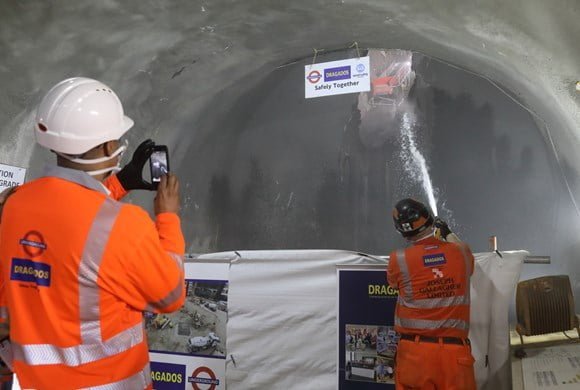 Major breakthrough completed at complex Bank Station Upgrade