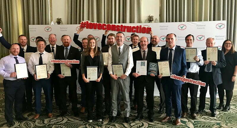 Leading infrastructure business celebrates record win at National Site Awards