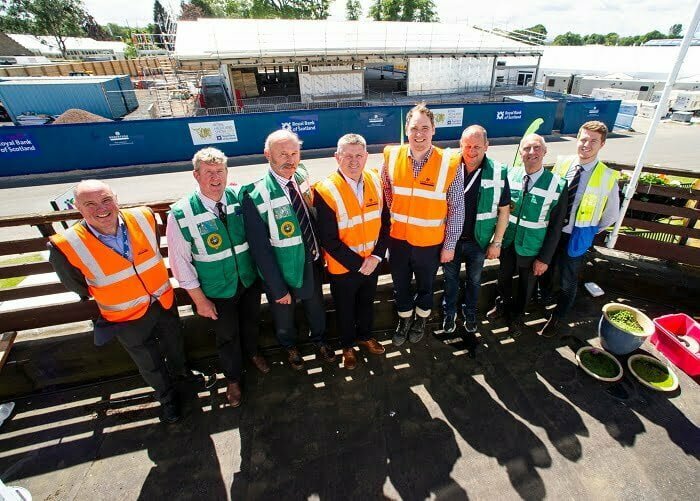 TOPPING OUT FOR ROYAL HIGHLAND CENTRE’S NEW £4.8M PAVILION