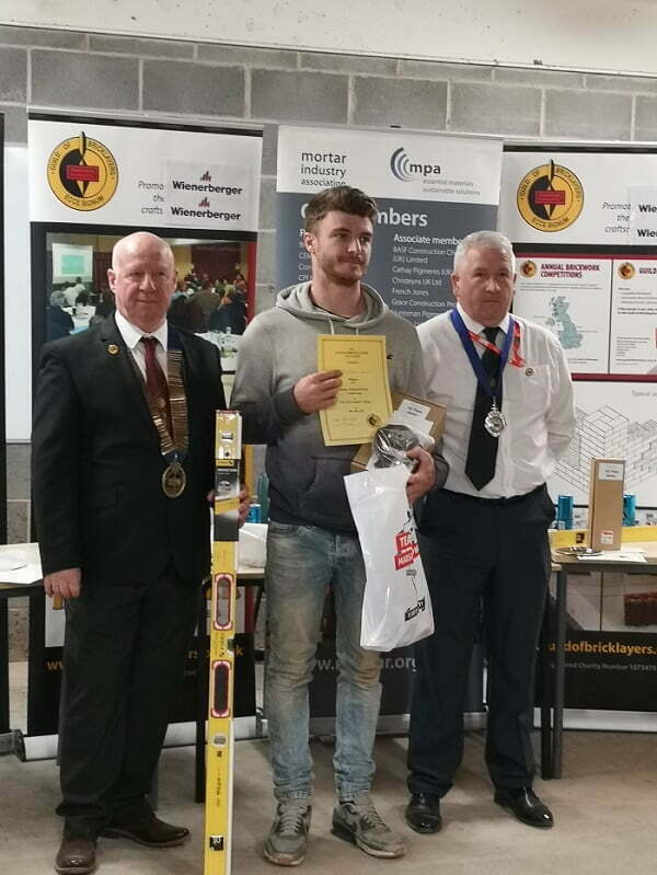 GUILD OF BRICKLAYERS CROWNS NATION’S BEST BRICKY AT THE CITY OF LIVERPOOL COLLEGE