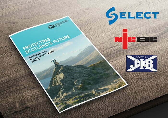 SELECT, NICEIC and SJIB welcome regulation consultation ¬– but urge Holyrood to make it happen soon