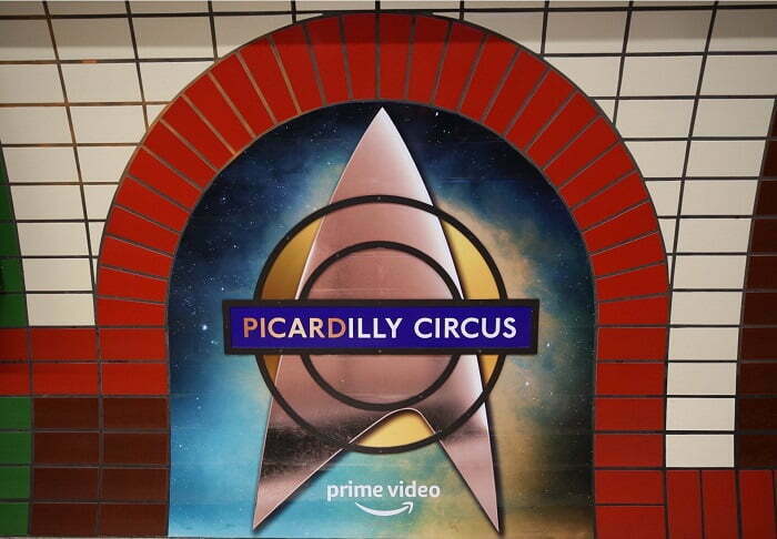 London Tube station transformed into ‘PICARDilly’ Circus