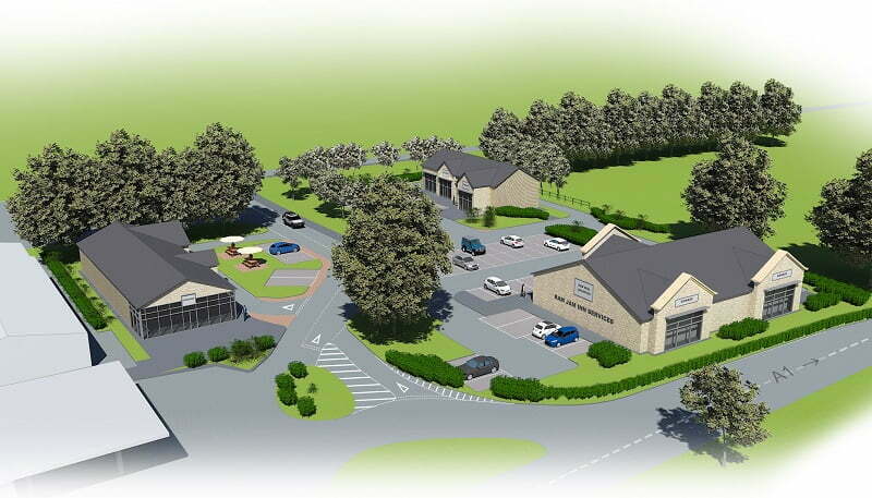 Planning Resubmitted for Rutland Roadside Retail Units