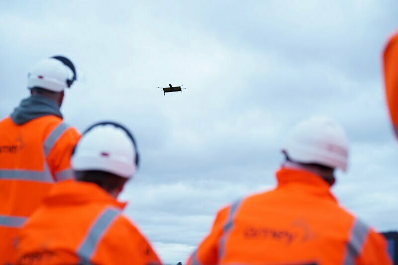 AmeyVTOL Trials UK First ‘Beyond Visual Line of Sight’ Drone Inspection