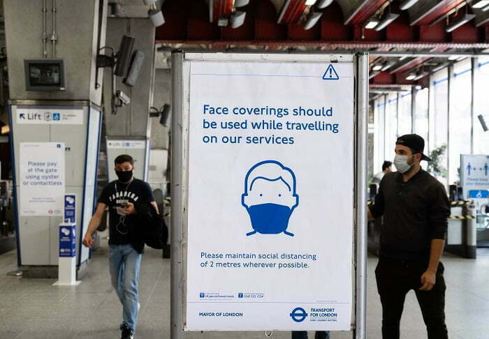 Tube, Rail and Bus Services Stepped up for People Who Have to Use Public Transport