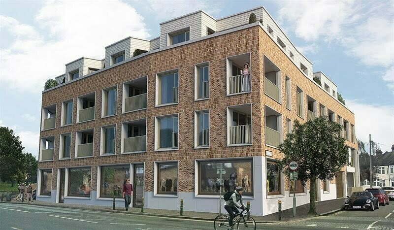 South London-Based Featherstone Homes Turns Former MOT Garage Site Into Modern Residential And Commercial Block In £9.1m Project