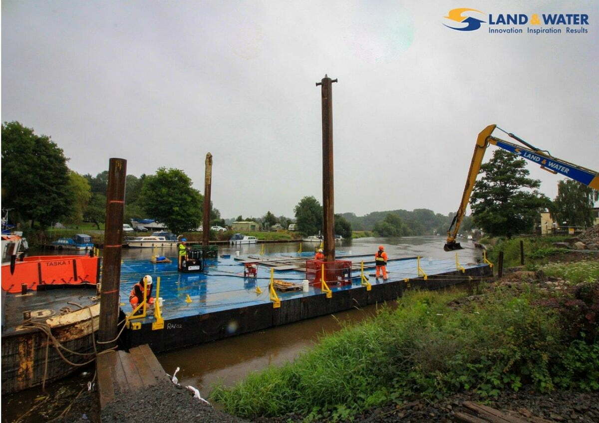 LAND & WATER ACHIEVES HUGE MILESTONE AT ‘UNLOCKING THE SEVERN’ PROJECT IN WORCESTERSHIRE