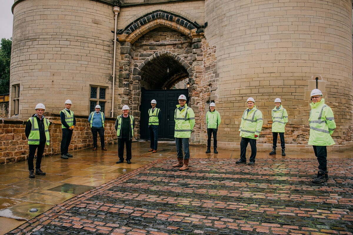 Excitement builds as landmark construction works are completed at Nottingham Castle