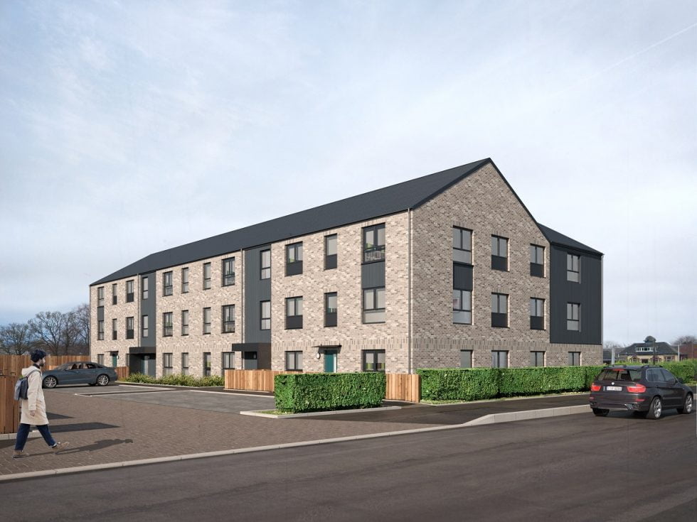 THE JR GROUP SUBMITS PLANS FOR SOCIAL HOUSING SCHEME FOR CLYDEBANK