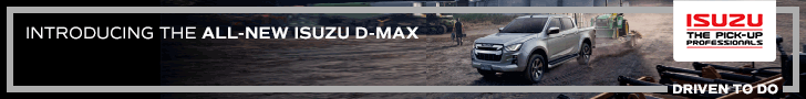 Banner of new Isuzu D-MAX