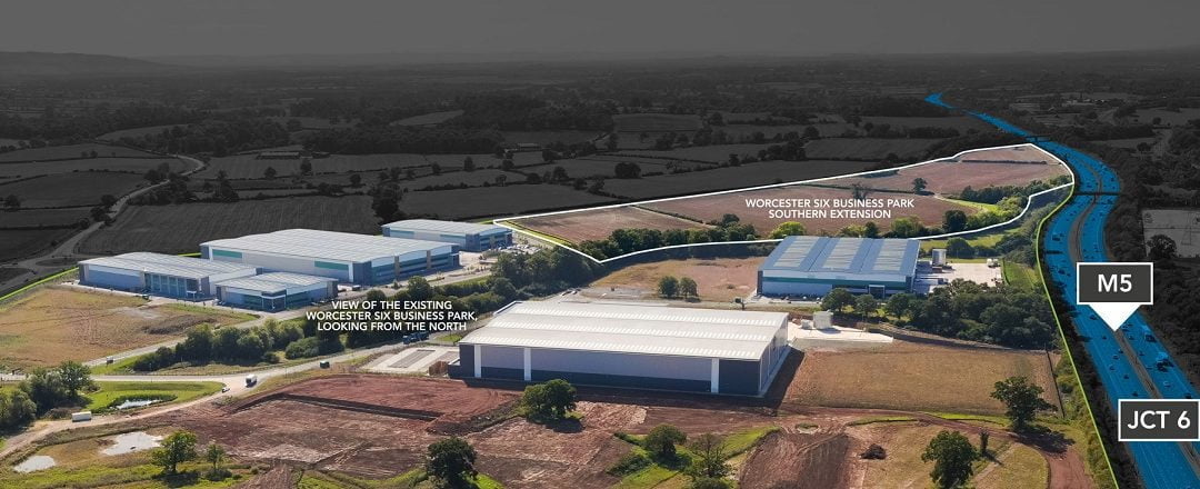 Stoford submits plans for Worcester Six Business Park extension