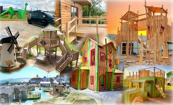 Topsy turvy houses DJ