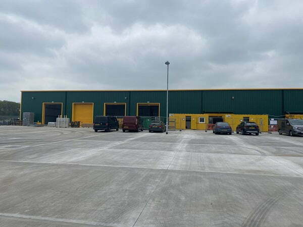 New Build Travis Perkins Completes at Vesuvius, Worksop
