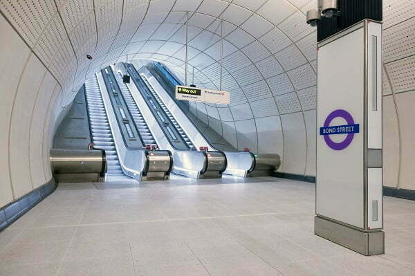Brand New Bond Street Elizabeth Line Station Brings a Modern Classical Design and Thought-Provoking Artwork