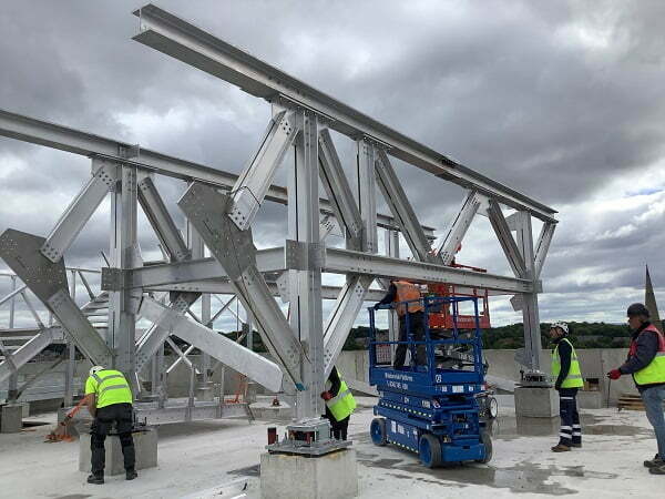 Rooftop Helipad Completed By BAM At Greater Manchester Major Trauma Hospital