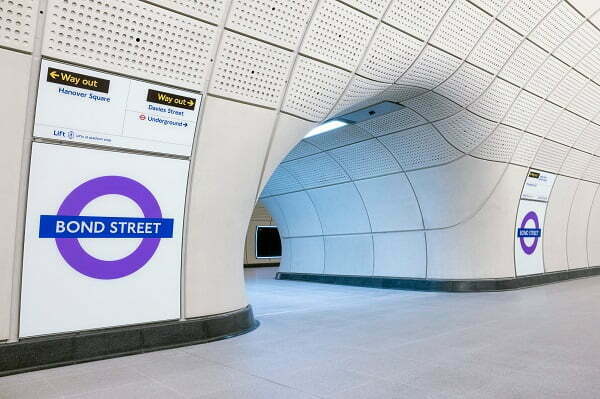 Bond Street’s New Elizabeth Line Station to Open Next Week