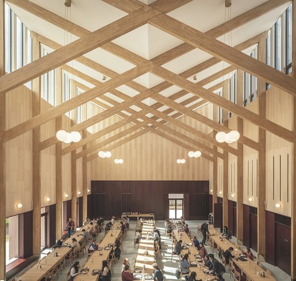 Homerton College Dining Hall Announced as Cambridge’s Best New Building