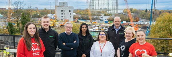BAM Raises £145,000 for British Heart Foundation's Life Saving Research