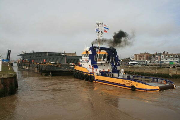 Major Steel Structures Arrive to Gull Wing Bridge