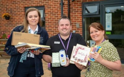 Care home receives care package from Bedfordshire homebuilder