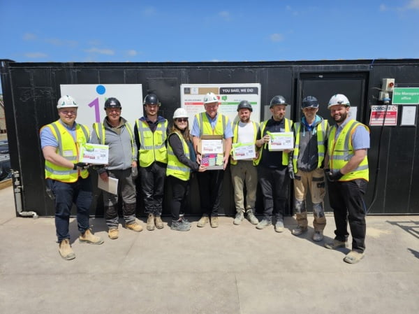 Cala celebrates record fundraising year handing over more than £220,000 to Samaritans this year