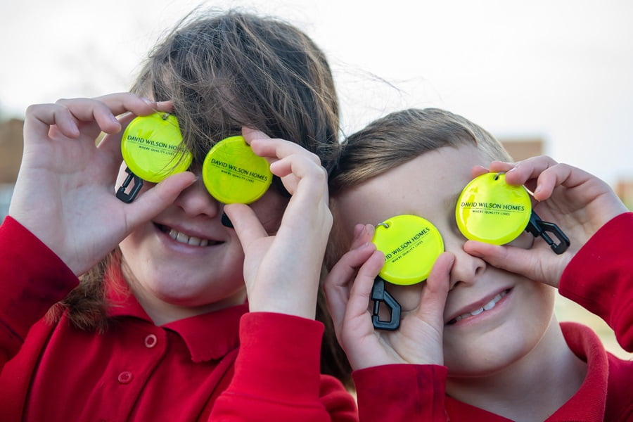 Homebuilder’s Bright Idea For Staffordshire Pupils On Road Safety Week