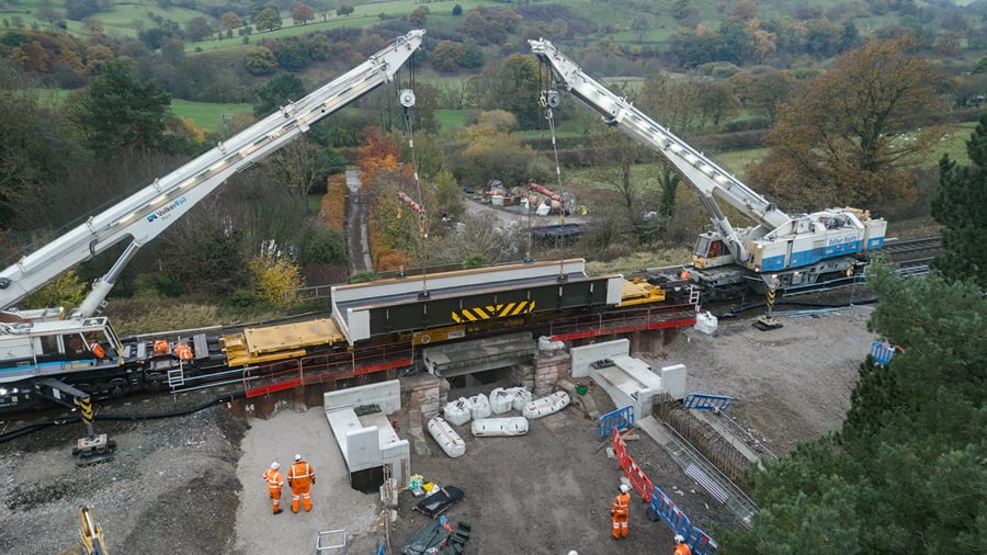 Construction milestones reached on Hope Valley Railway Upgrade
