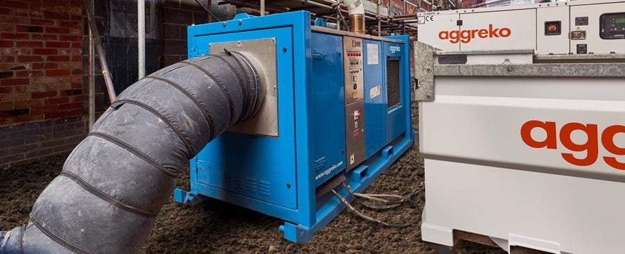 Aggreko says considered approach needed to address humidity threat to construction projects from latest storms