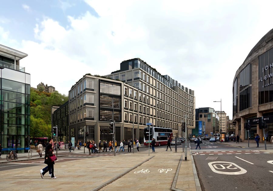 Green light from Council for refurbishment of Calton Square office building in the capital