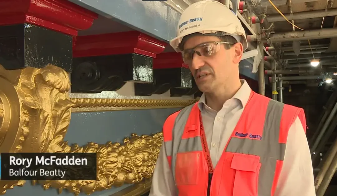 Balfour Beatty features in The Scotsman and STV discussing the transformation of North Bridge in Edinburgh