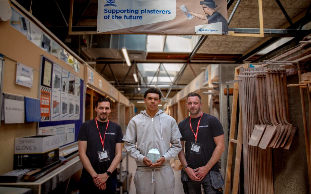 Leeds College of Building Student Wins British Gypsum Student of the Year Award
