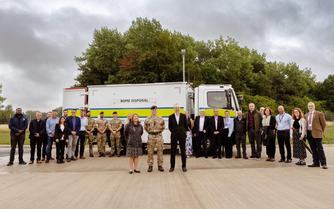 NEW HOME FOR ARMY EXPLOSIVE ORDNANCE DISPOSAL TROOP