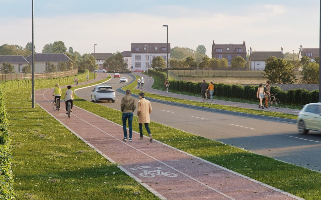 Major works to start as part of £145million investment in new transport connections and school in Paisley