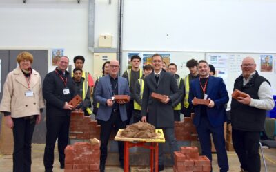 Persimmon Homes Donate 18,000 Bricks to Bradford College Construction Department