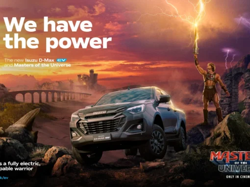 ISUZU UK Gives An ‘Electrifying’ Round Of Applause For ‘Masters Of The Universe’, Released In UK Cinemas On 3rd June