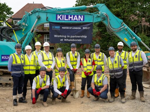 Deputy Mayor Tom Copley Visits Whalebones Park To See Progress On Landmark Barnet Development