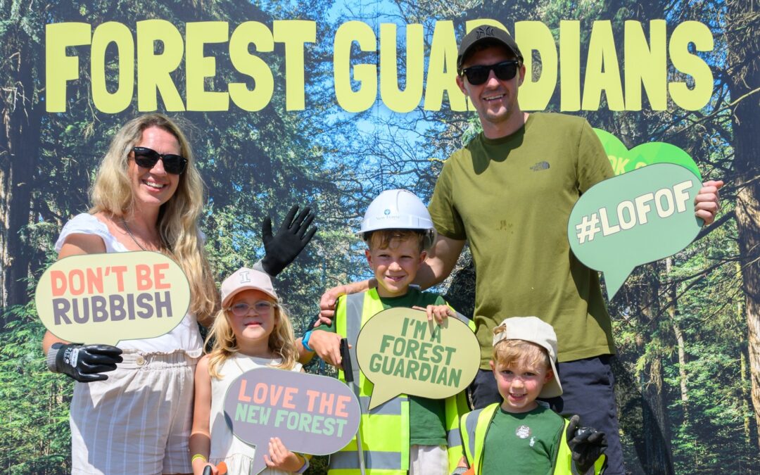 Residents and visitors encouraged to become Forest Guardians and help protect the New Forest from litter