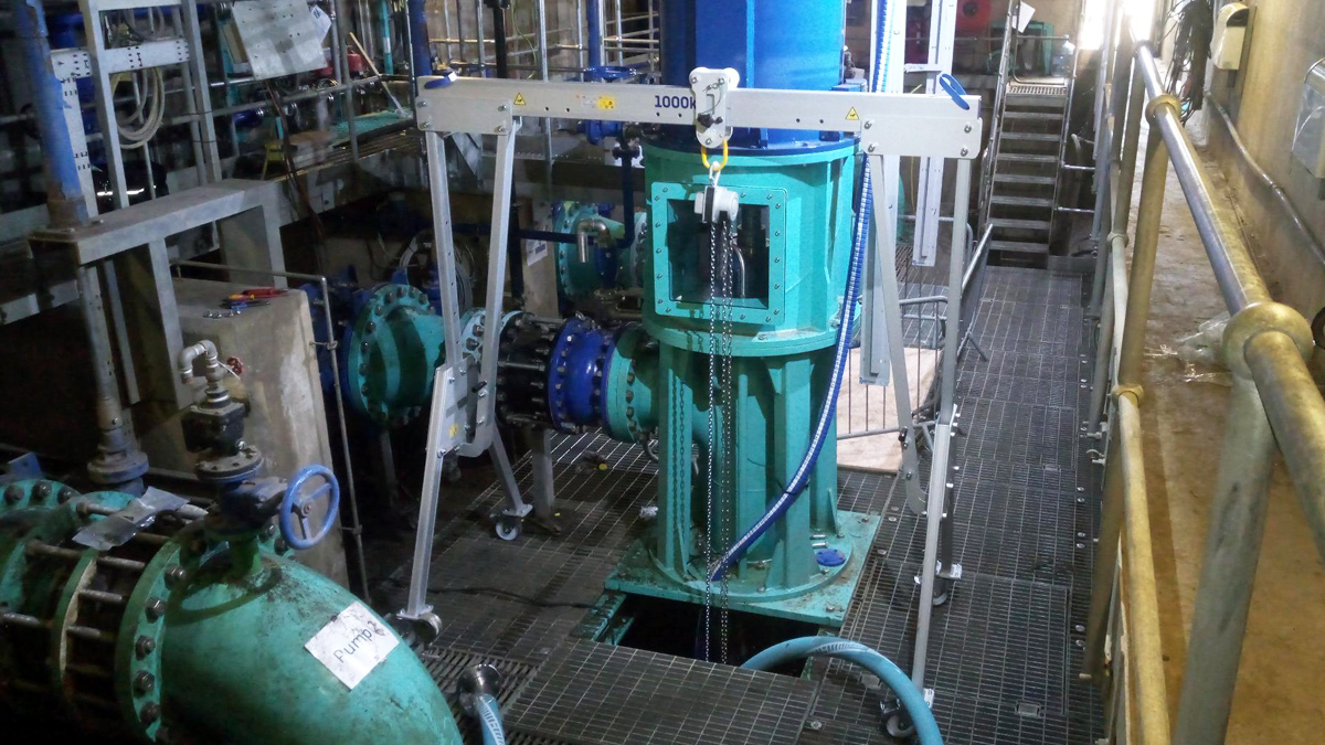 northumbrian water Ovingham machinary Investment to protect River Tyne Wildlife