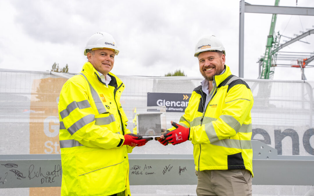 Steelwork Takes Shape at Link, Aylesbury